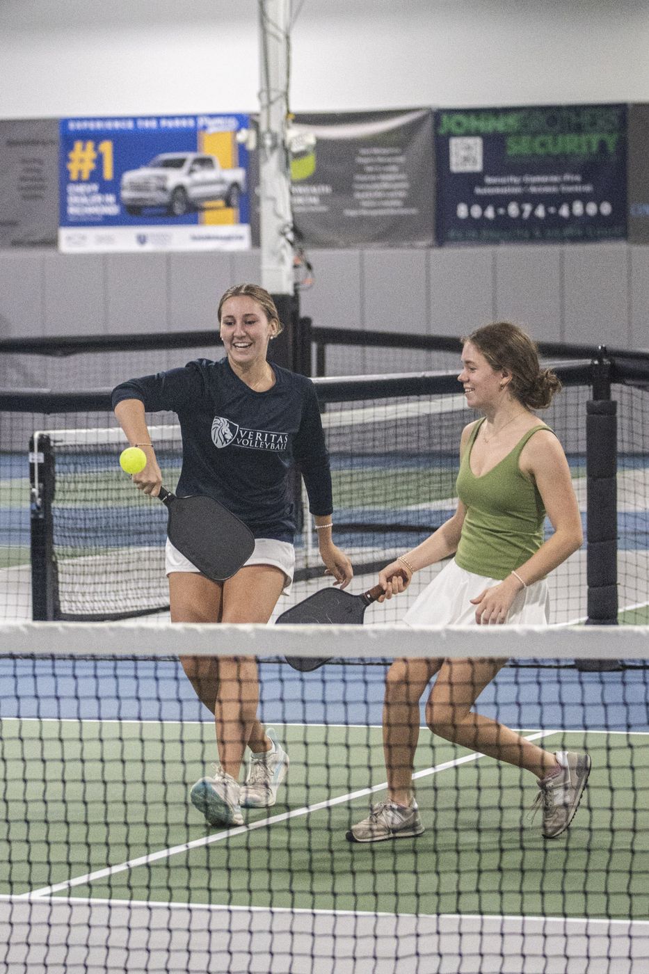 Doubles partners moving up to the kitchen line
